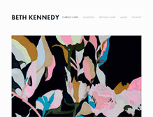 Tablet Screenshot of bethkennedy.com.au